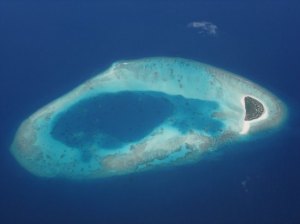 Atolón de Male Norte, Maldivas.
